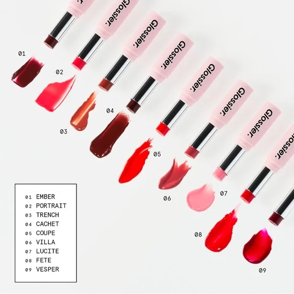 💋 GLOSSIER Ultralip High Shine Lipstick - VILLA - Picture 8 of 11